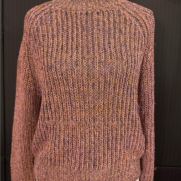MINKPINK Pink and Brown Knit Sweater - Picture 4 of 8